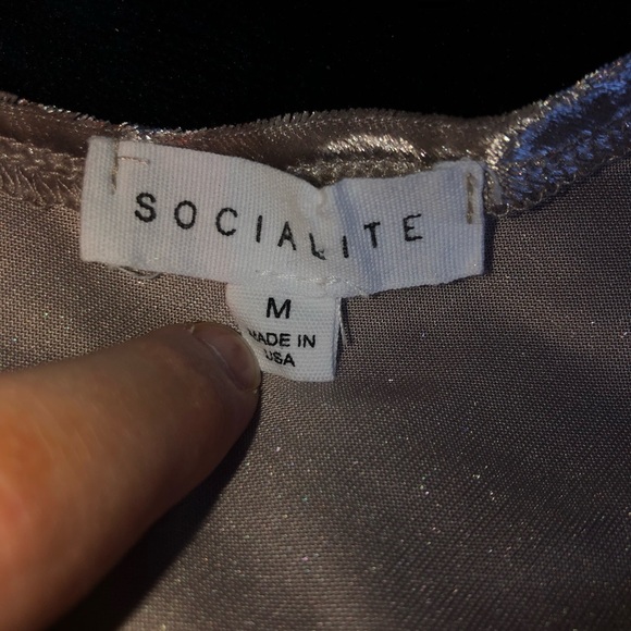 Flowy velvet tank top from Nordstrom - Picture 4 of 5